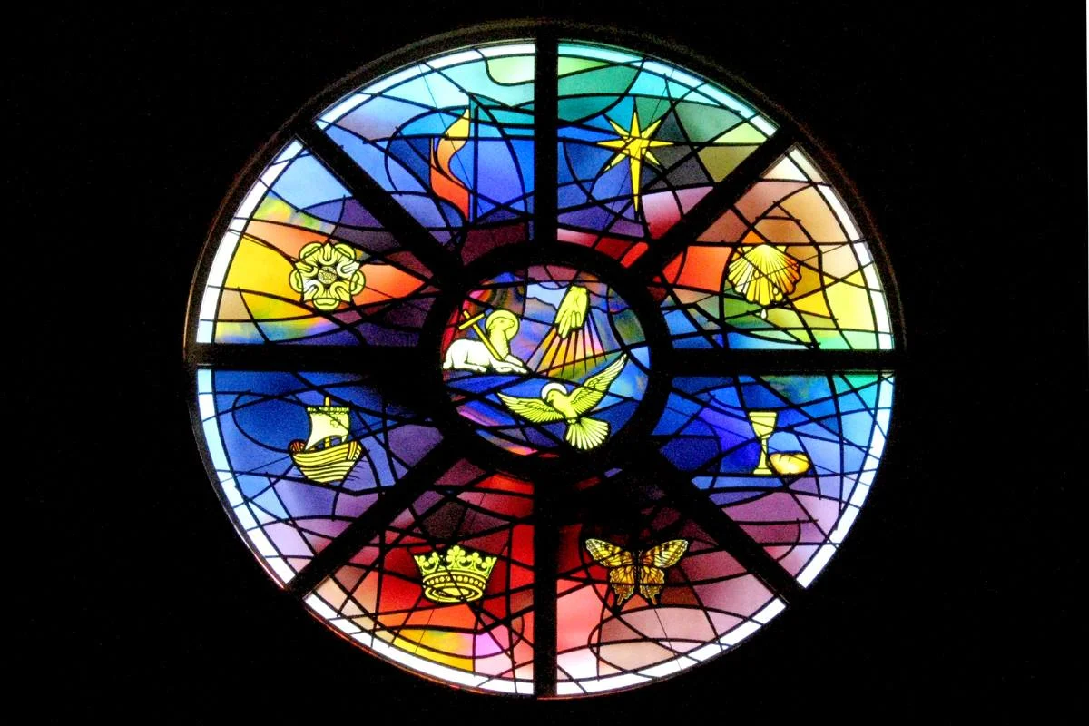 Stain glass window